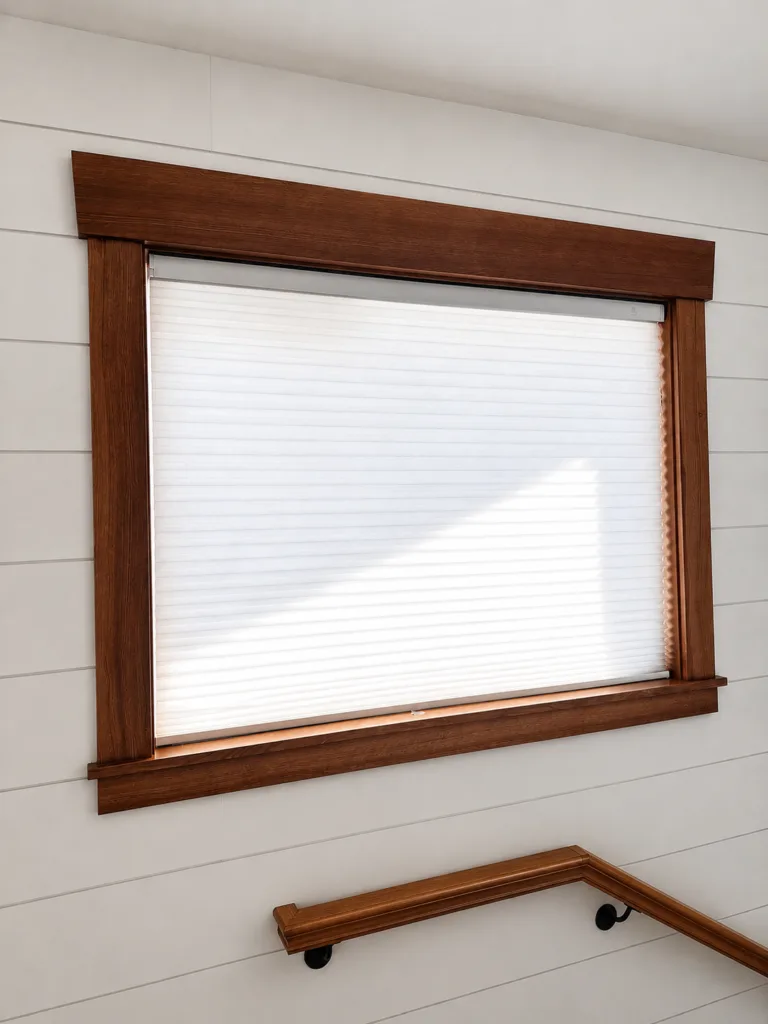 Custom cellular honeycomb shades and for windows in Miami